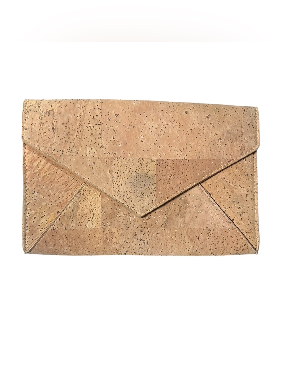 Natural Cork Envelope Clutch Made in Portugal 🇵🇹